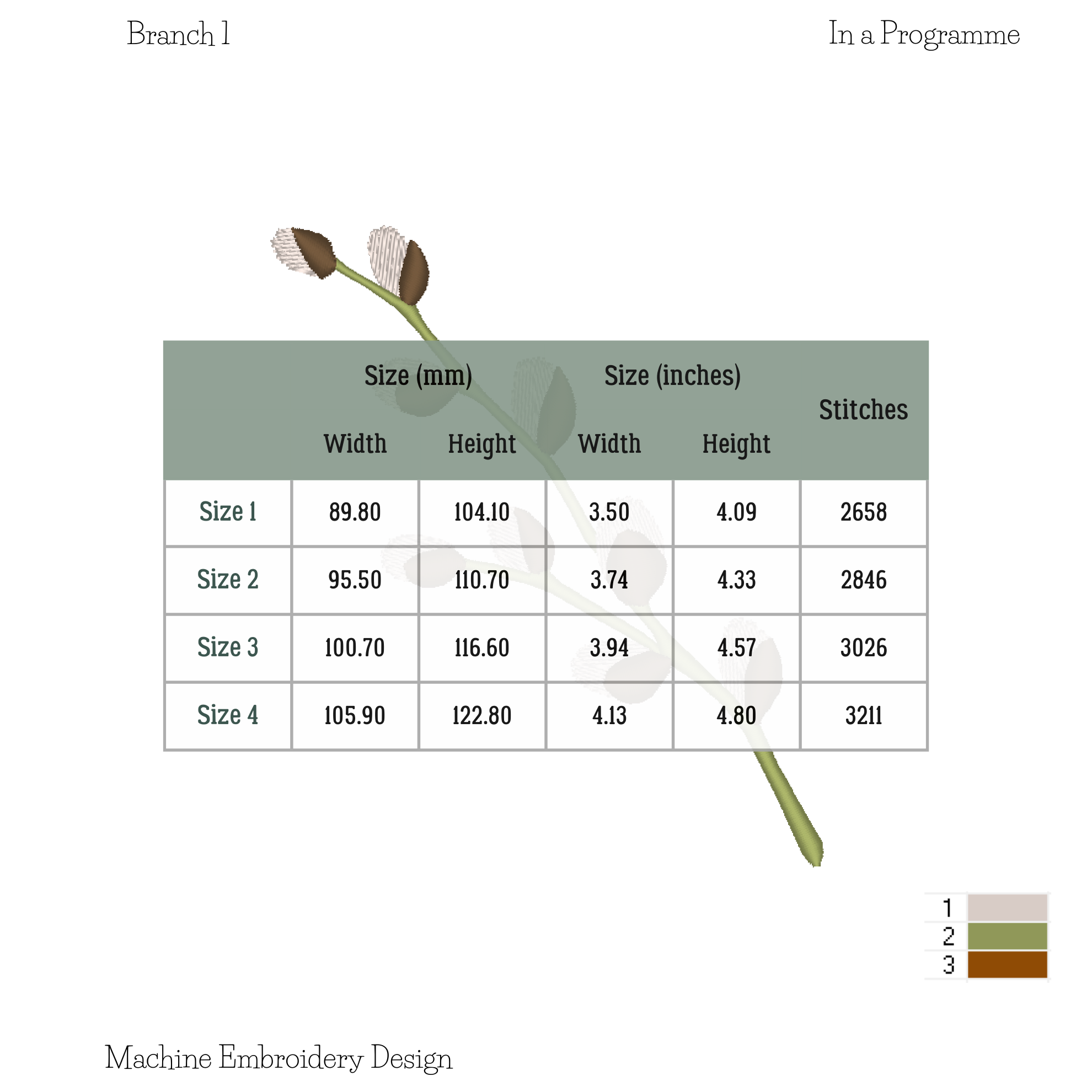 Pussy Willow Branches - Photo Stitches