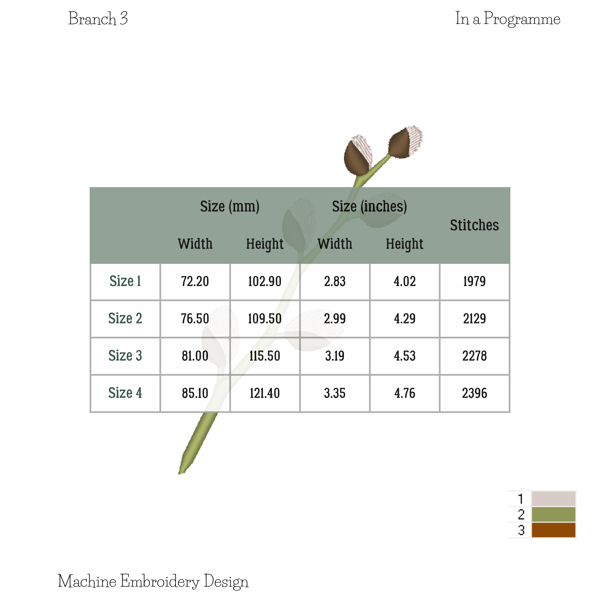 Pussy Willow Branches - Photo Stitches