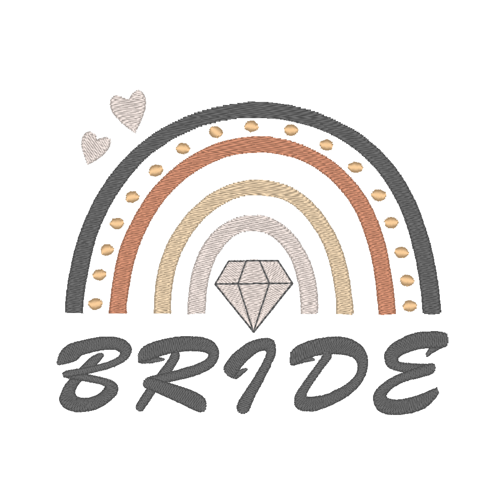 Bride Lettering – Machine Embroidery Designs