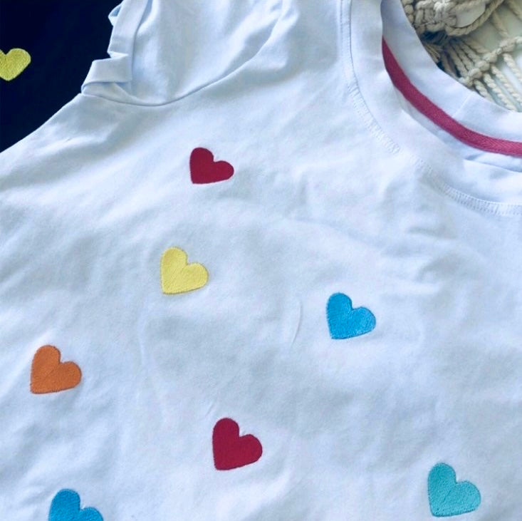 Rainbow Hearts Collection - Photo Stitches