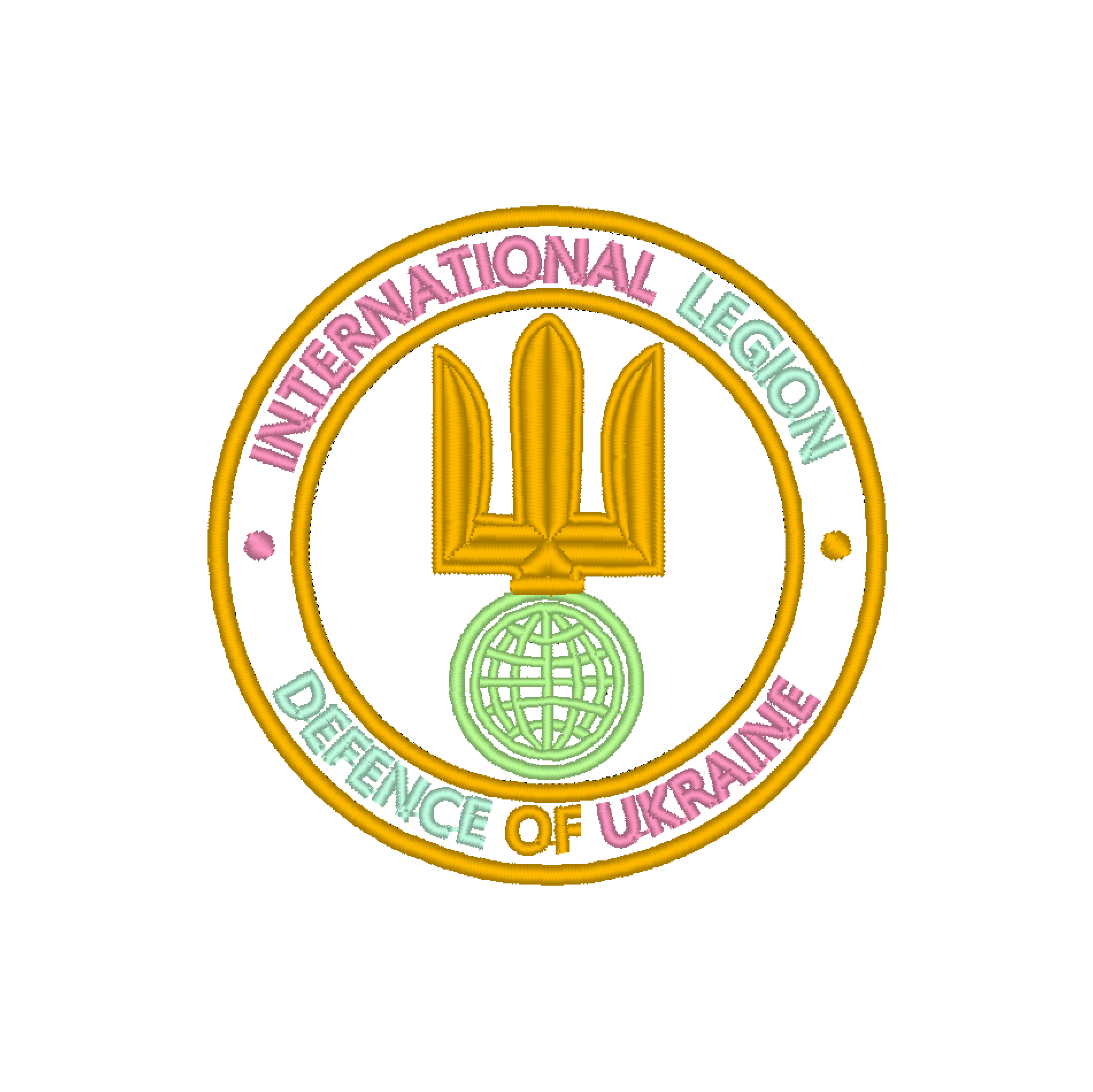 International Legion Defence of Ukraine - Photo Stitches