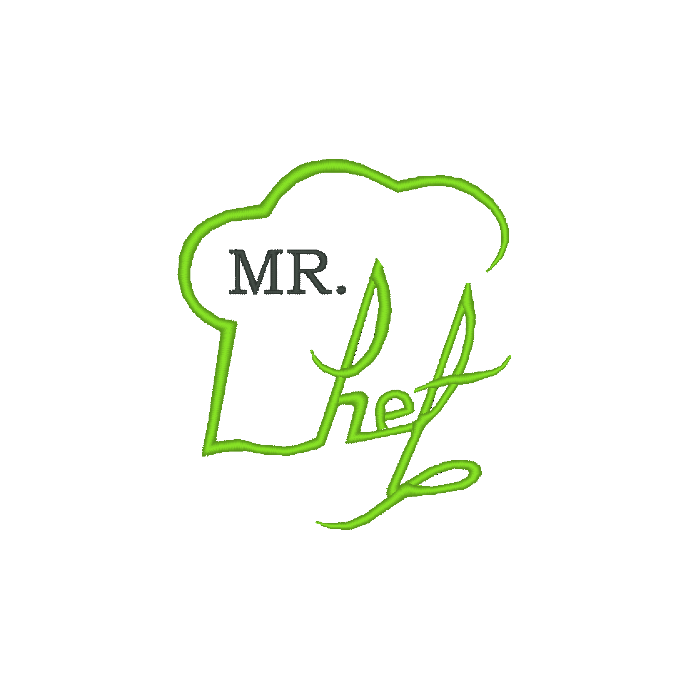 Mr. Chef Logo - Photo Stitches