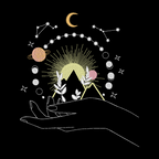 Space in a Hand - Photo Stitches