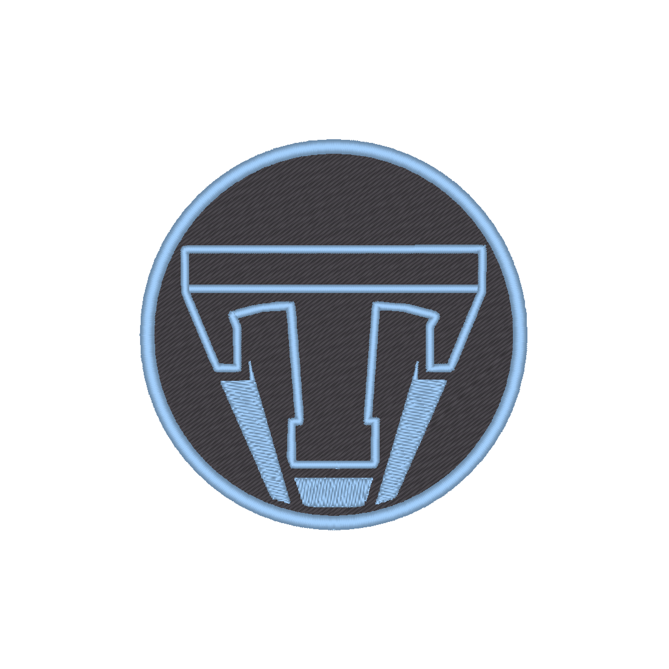 Tomorrowland Medal Applique Inspired: Enchanting machine embroidery design