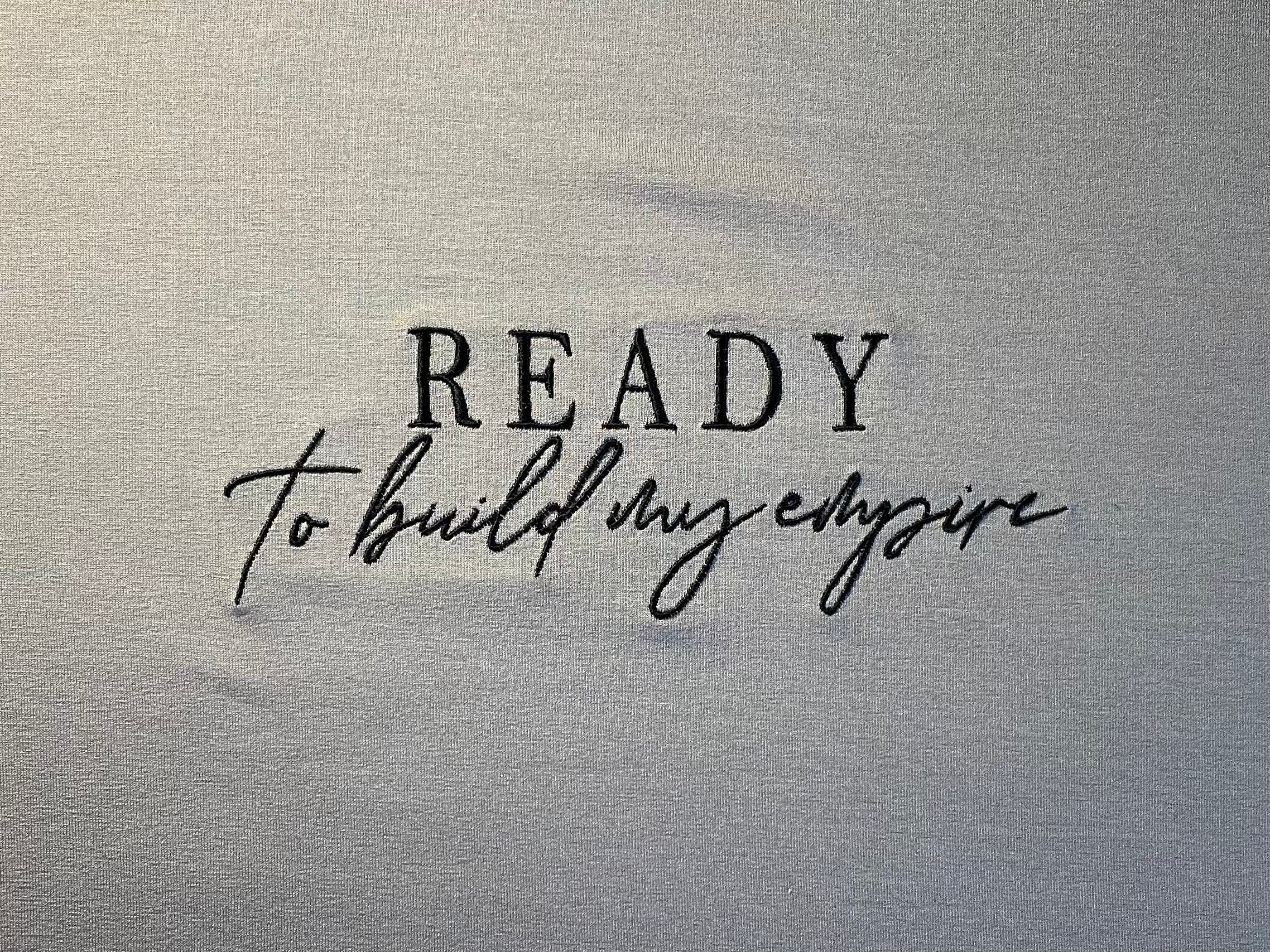 Ready to build my empire - Photo Stitches