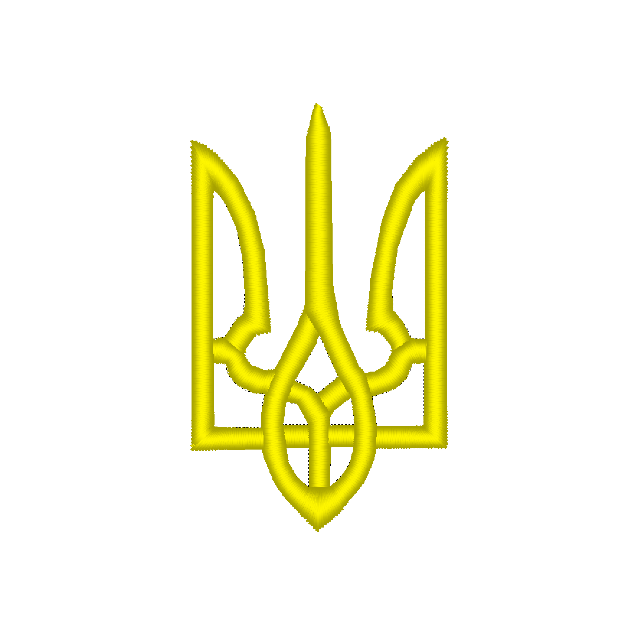 Trident (Tryzub) - Photo Stitches