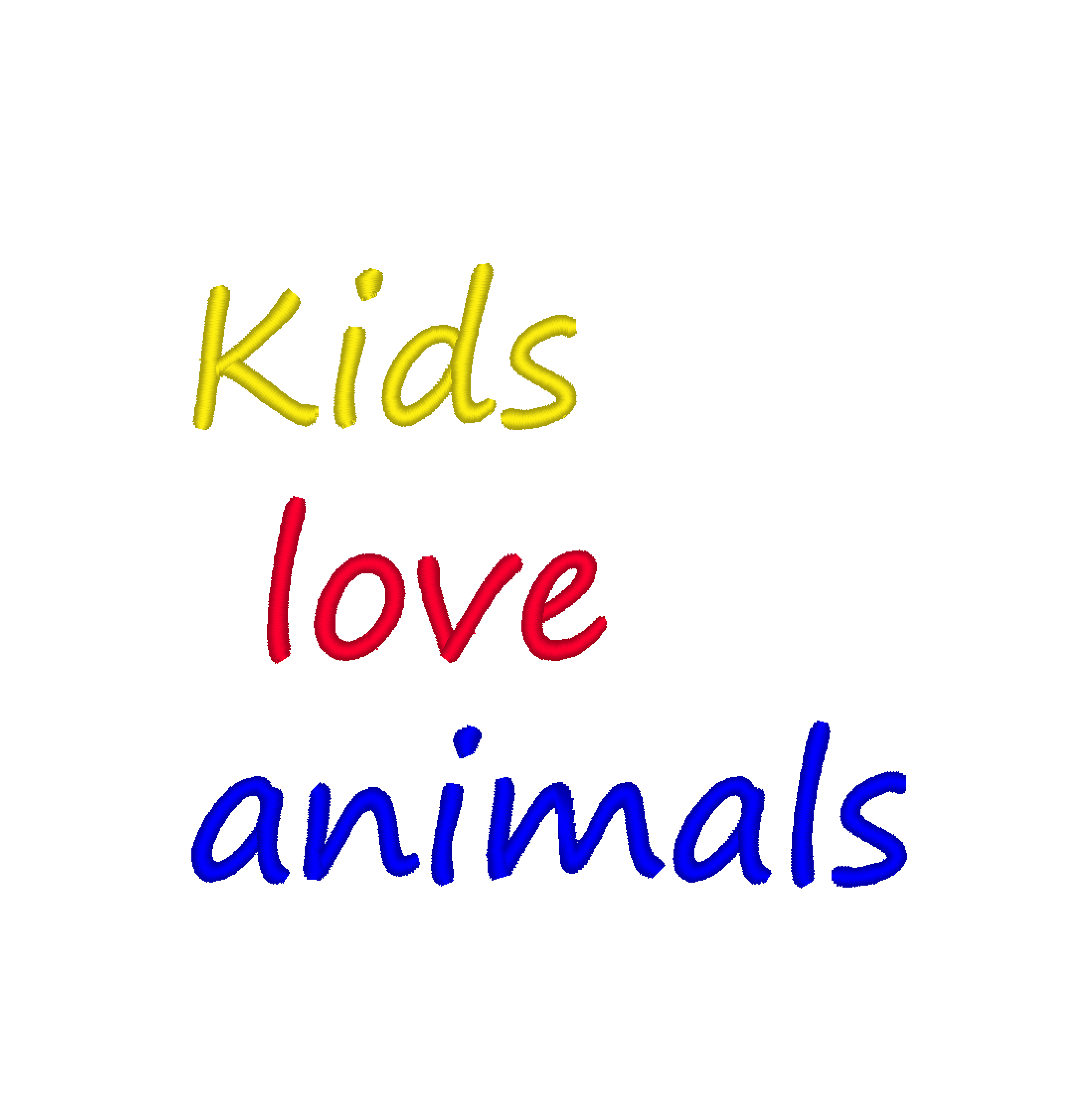 Kids Love Anilams set of three designs - Photo Stitches