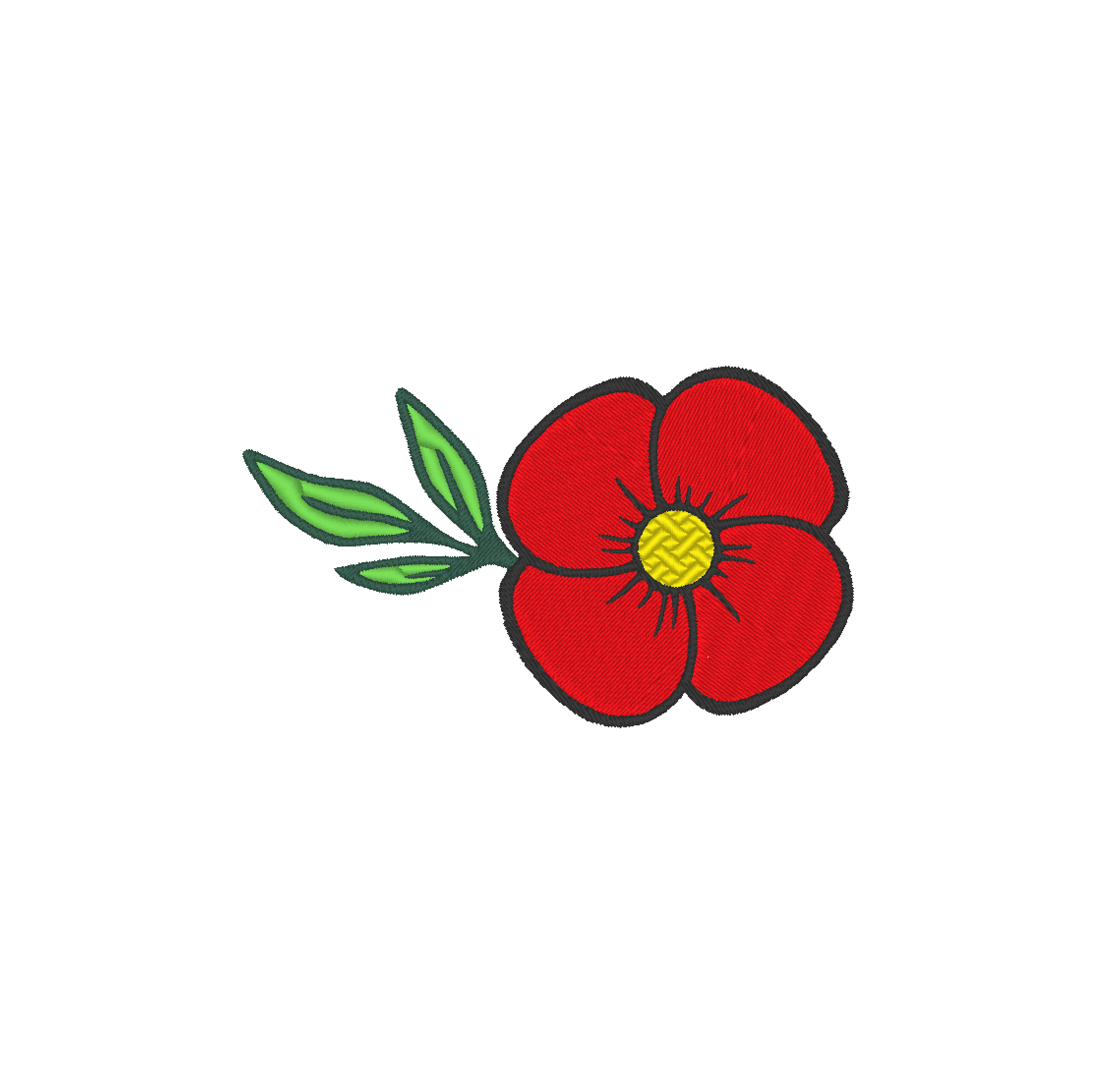 Poppy 2 - Photo Stitches