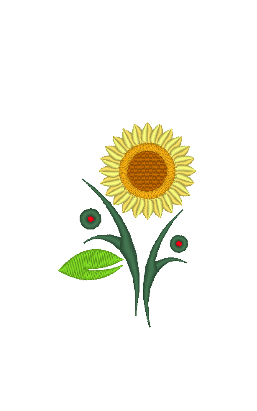 Sunflower - Photo Stitches